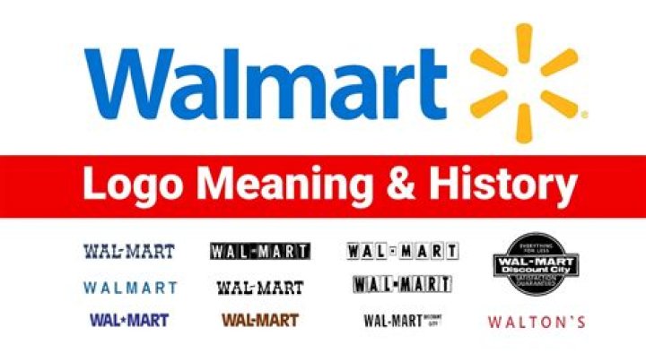 What is the meaning behind the Wal-Mart logo?