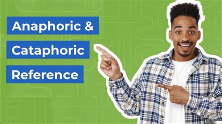 What is the meaning of exophoric reference?