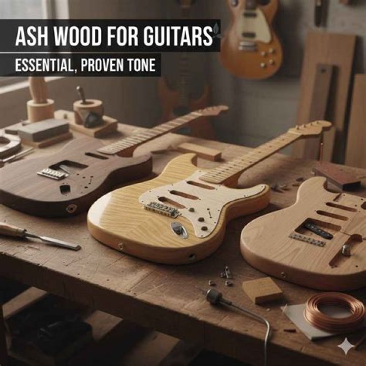 What is the most common wood for guitars?