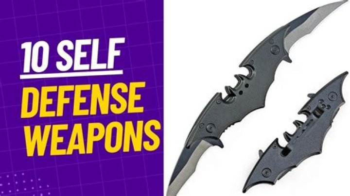 What is the most effective self defense weapon?