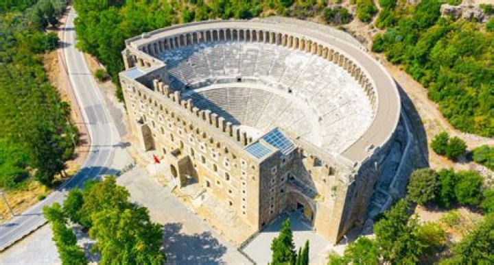 What is the most famous Roman Amphitheatre?