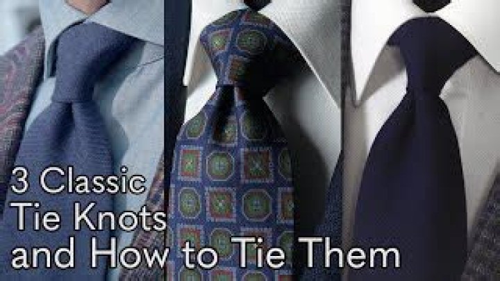 What is the most popular tie knot?