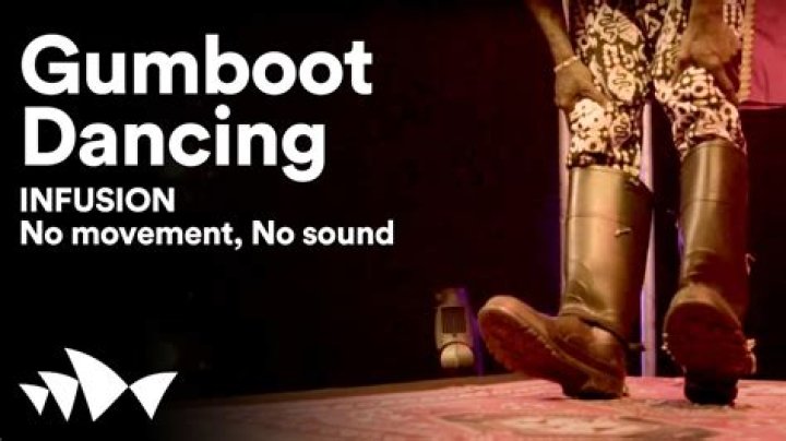 What is the movement style of the gumboot dance?