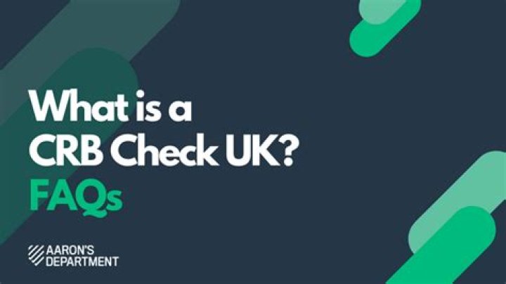 What is the new name for a CRB check?