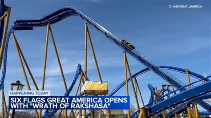 What is the new ride at Six Flags called?