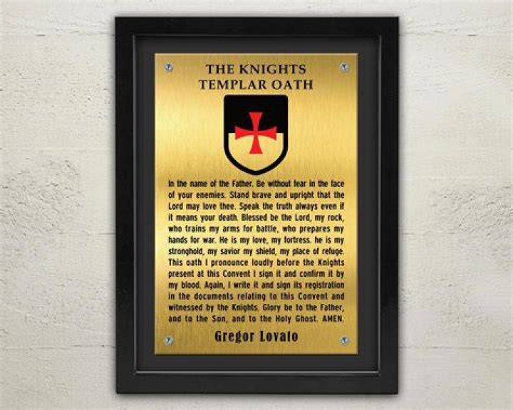 What is the oath that the Knights of Columbus take?