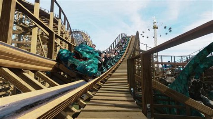 What is the oldest running wooden roller coaster?