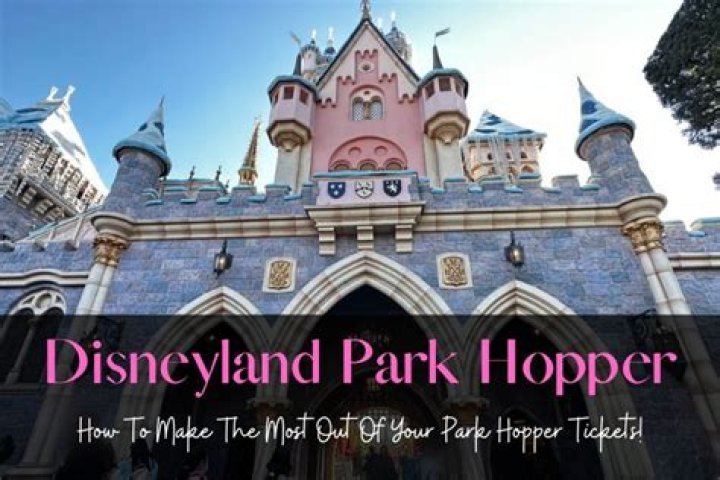 What is the park Hopper option at Disneyland?