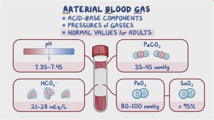 What is the partial pressure of O2 in kPa in venous blood?