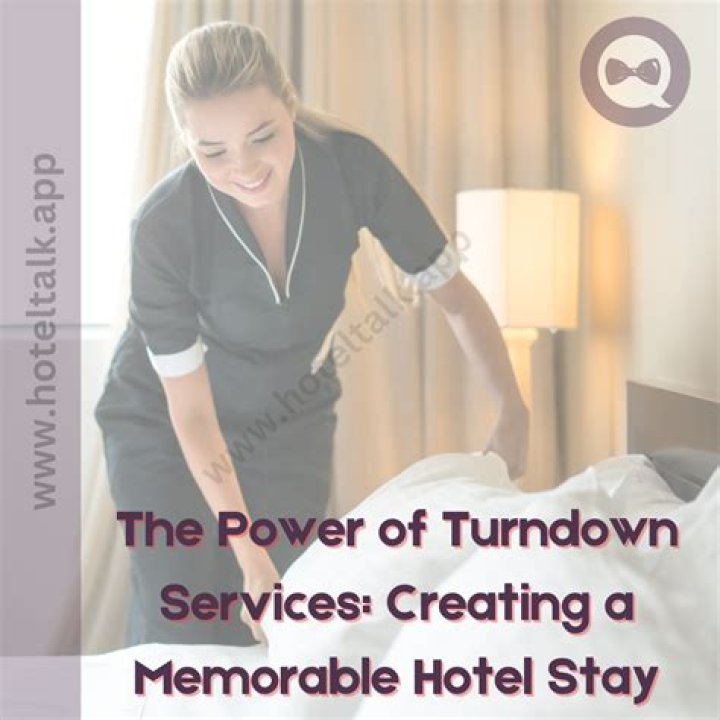 What is the point of a turndown service?