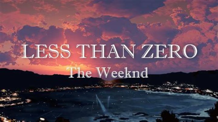 What is the point of Less Than Zero?