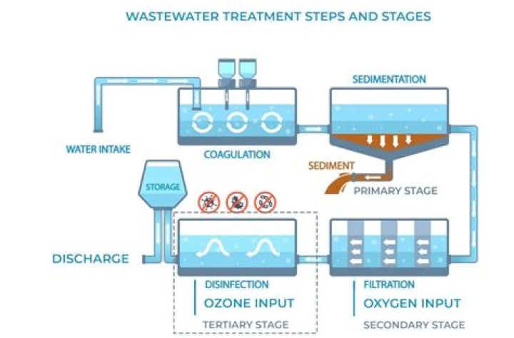 What is the process of disinfection in wastewater treatment?