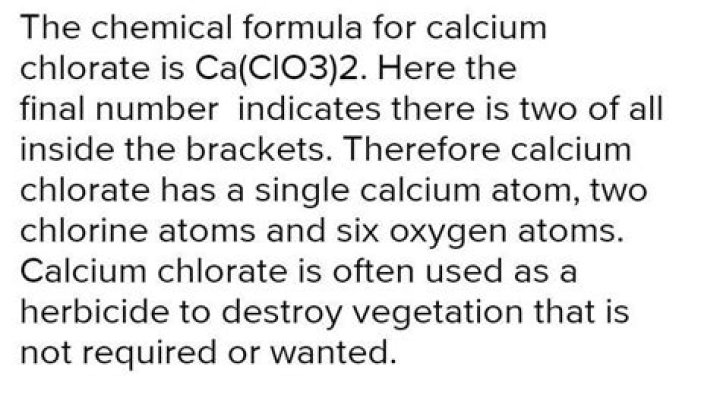 What is the product of CA ClO3 2?