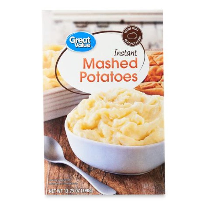 What is the ratio of instant potatoes to water?
