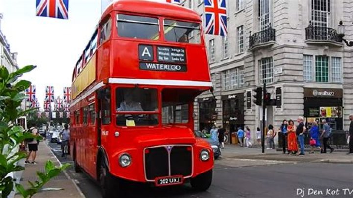 What is the red London bus called?