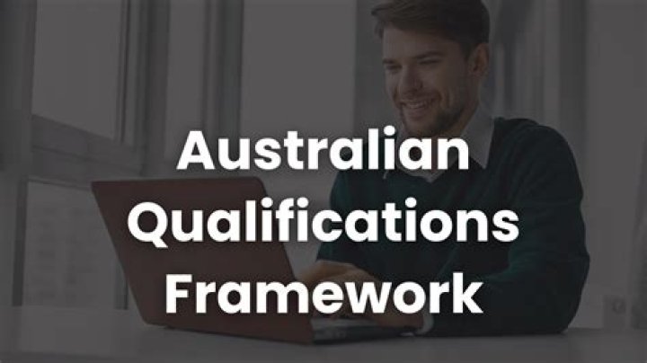 What is the role of the Australian Qualifications Framework?