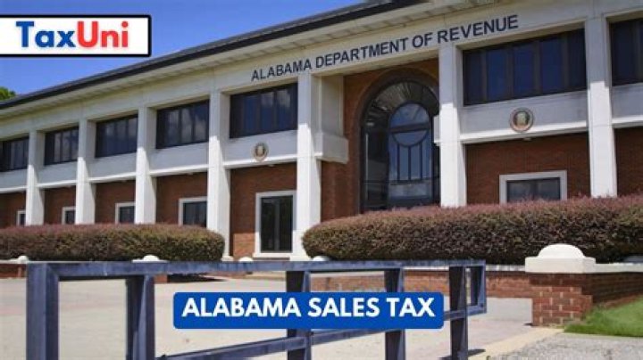 What is the sales tax in Alabama 2021?