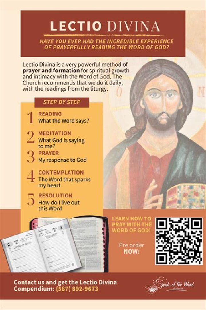 What is the second step in doing the Lectio Divina?