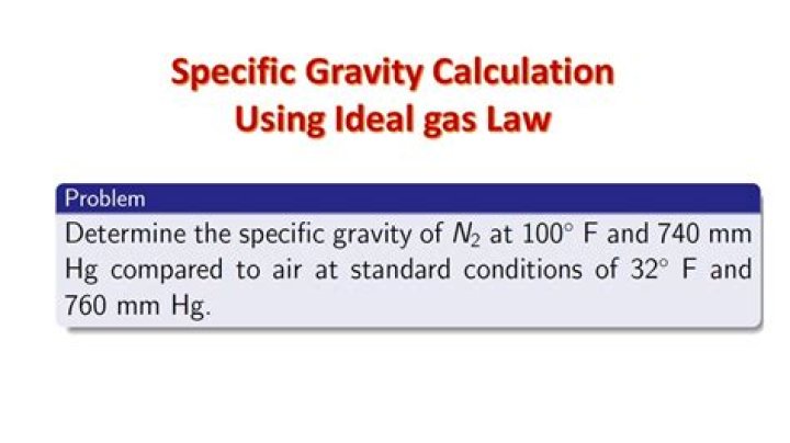 What is the specific gravity of aviation gasoline?