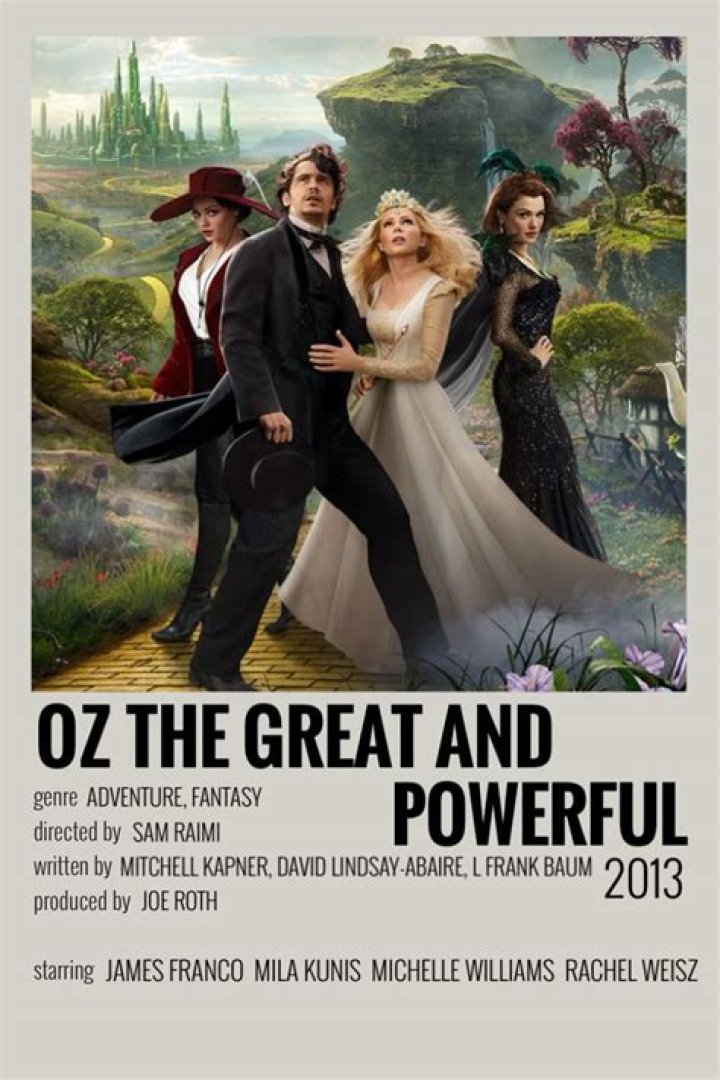 What is the story behind Oz The Great and Powerful?