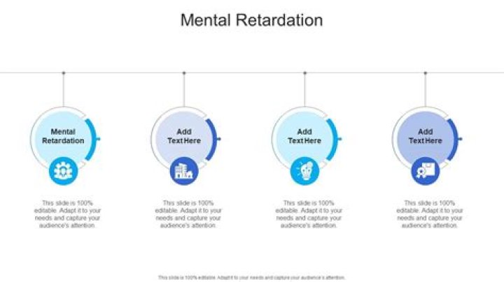 What is the symptoms of mental retardation?