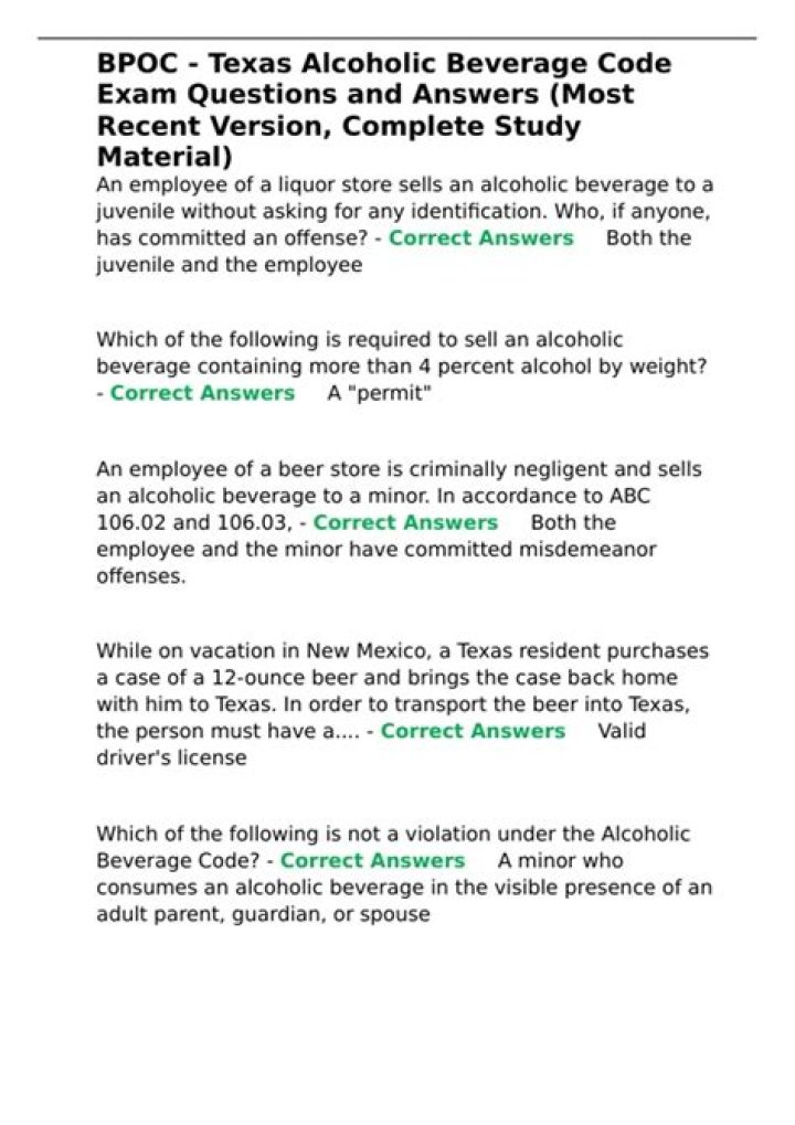 What is the Texas Alcoholic Beverage Code?