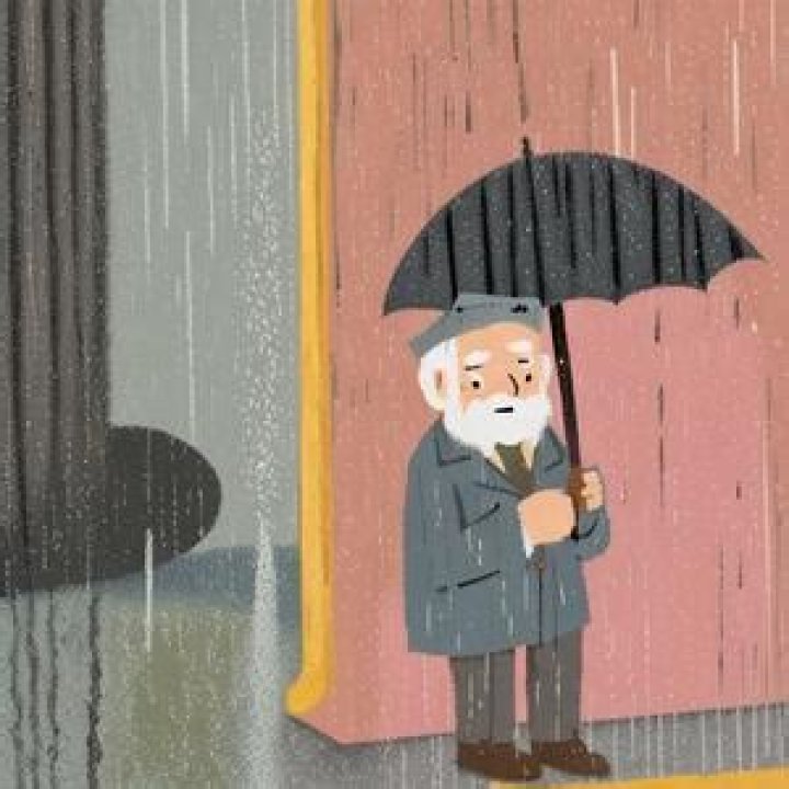What is the theme of Umbrella man by Roald Dahl?