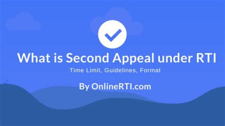 What is the time limit for RTI First appeal?