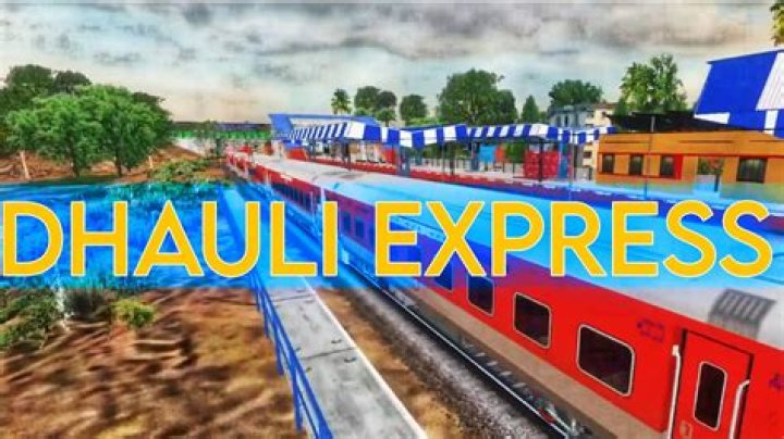 What is the time of dhauli Express?