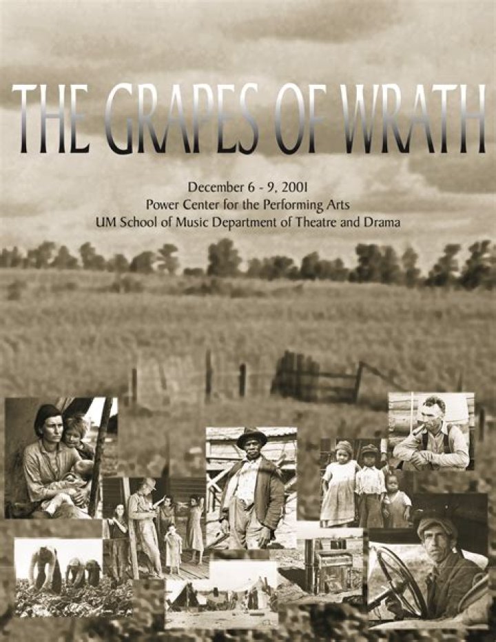 What is the tone of Chapter 25 in The Grapes of Wrath?