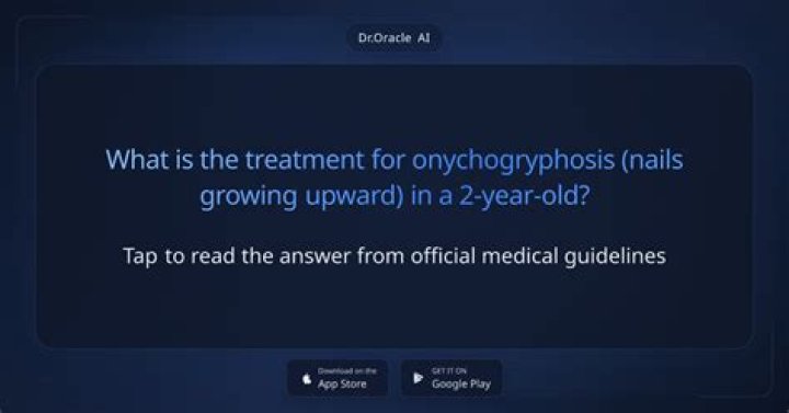 What is the treatment for onychogryphosis?