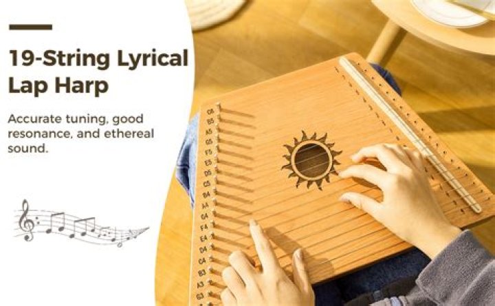 What is the tuning for a lap harp?
