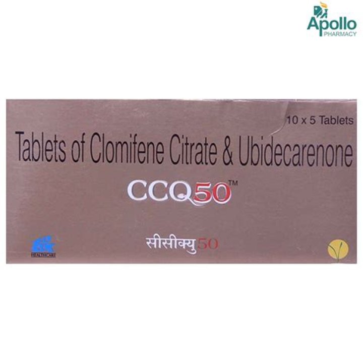 What is the use of CCQ 50 tablet?
