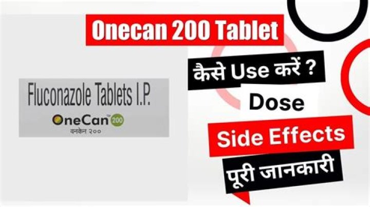 What is the use of Onecan tablet?