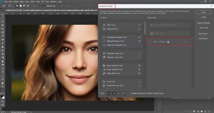 What is the use of the shield color in the options bar in Photoshop?