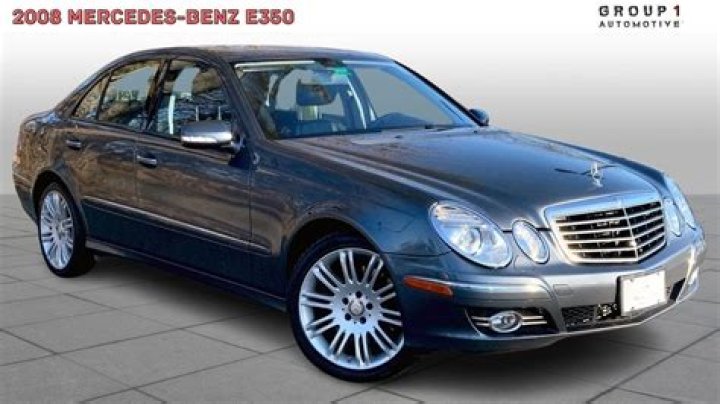 What is the value of a 2008 Mercedes E350?