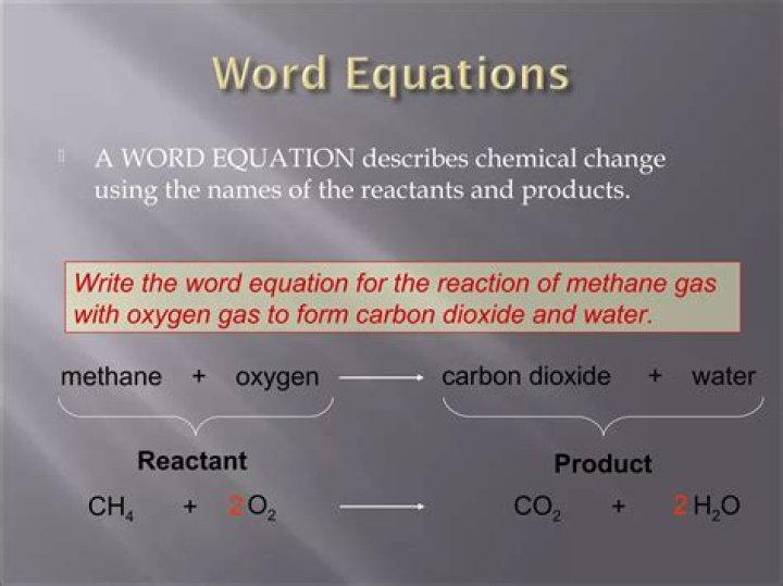 What is the word equation for the combustion of ethanol?