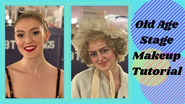 What is theatrical Ageing makeup?