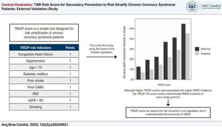 What is TIMI risk score for?