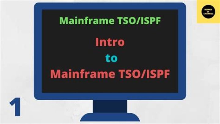 What is TSO ISPF in mainframe?