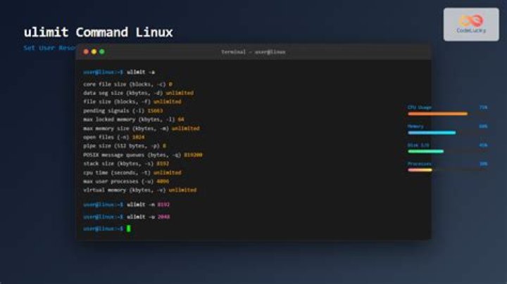 What is Ulimit command?