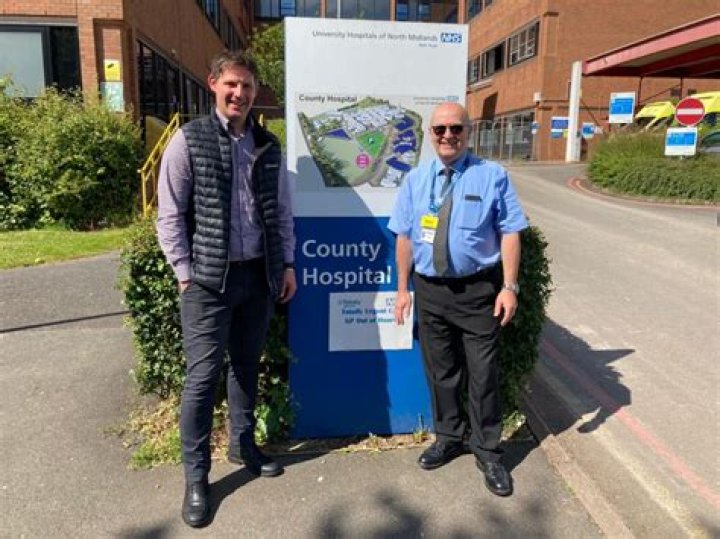 What is Ward 15 at County Hospital Stafford?
