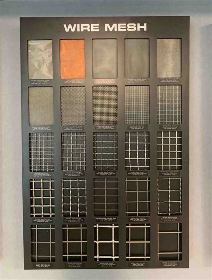 What is wire mesh made of?