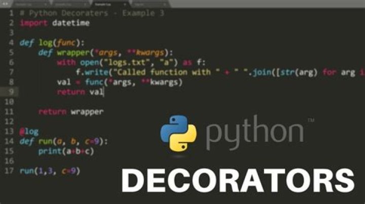 What is wrap decorator in Python?