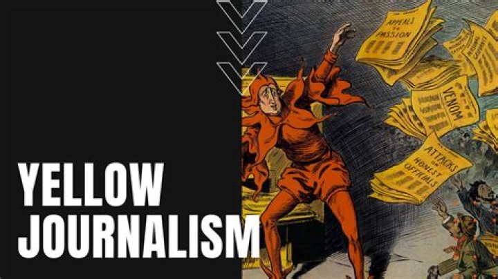 What is yellow journalism in simple words?