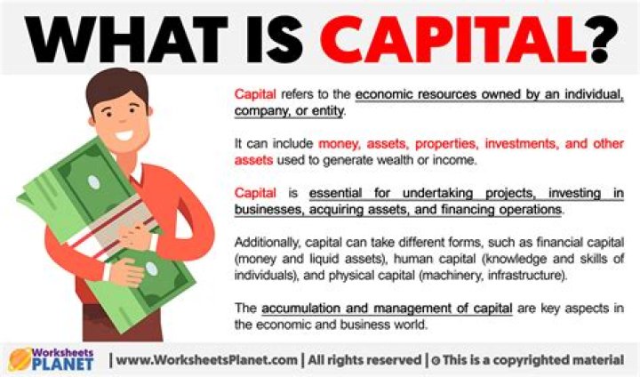 What is your capital means?