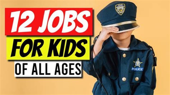 What job can a 8 year old get?