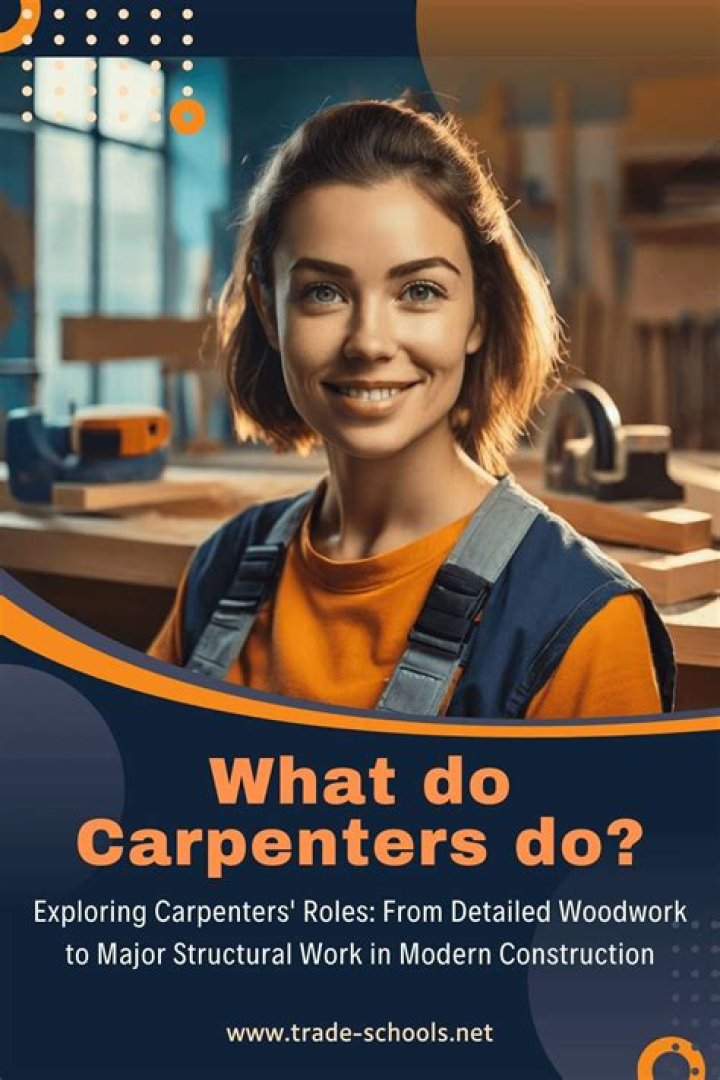 What jobs can carpenters do?