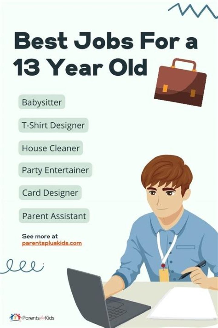 What jobs can you do at 13 in the UK?