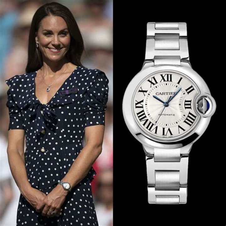 What kind of Cartier watch does Kate Middleton wear?